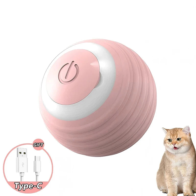 2Pcs Cat Interactive Ball Toys