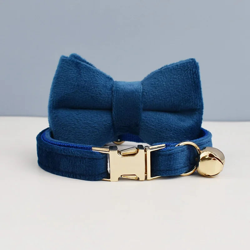 Cute Bowknot Cat Collar Personalized
