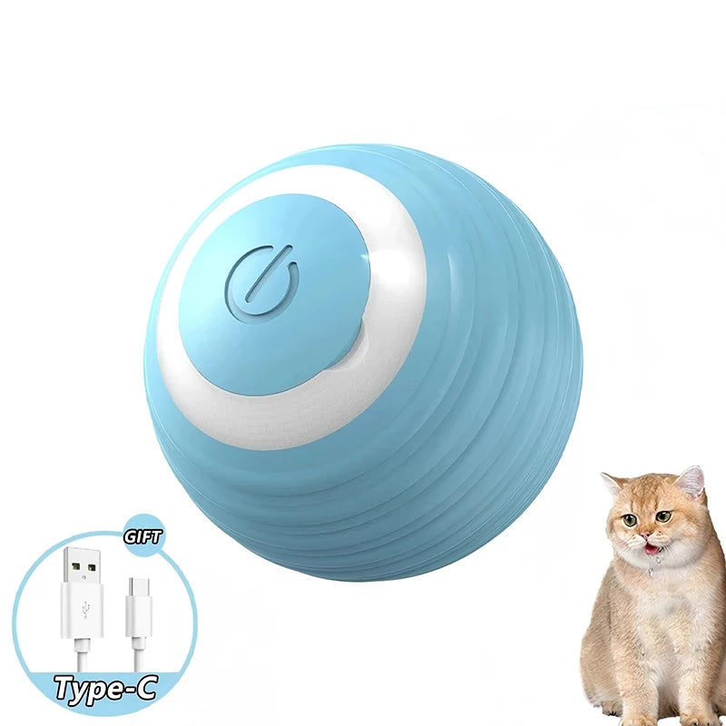 2Pcs Cat Interactive Ball Toys